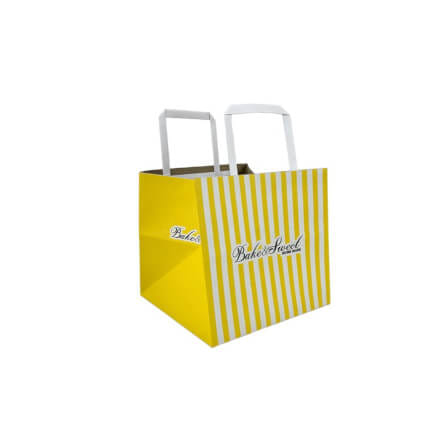 ถุงใส่กล่องเค้ก SCP PACKING 2 ปอนด์ ขนาด 10.5 X 9.25 X 10.5 นิ้ว สีเหลือง (1 แพ็ค 50 ใบ)_1